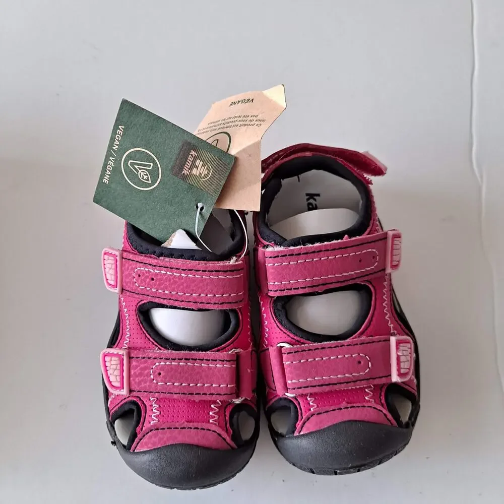 NWOT Kamik Seaturtle 2 Sandals Waterproof Hiking Shoes Pink Toddler Girls Size 5